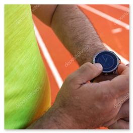 Schermata di GPS e frequenza cardiaca